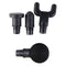 Percussion Massage Gun with Attachments - Silver/Black - Unbranded - Simple Cell Shop, Free shipping from Maryland!
