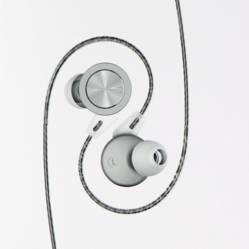 Hottips Elite Wired 3.5mm Hi-Fi Stereo EarBuds with In-line Remote/Mic - Silver - Hottips - Simple Cell Shop, Free shipping from Maryland!