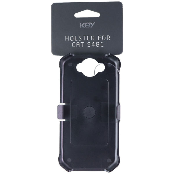 Key Durable Holster/Belt Clip for CAT S48C - Black (MMHC0053BLK) - Key - Simple Cell Shop, Free shipping from Maryland!