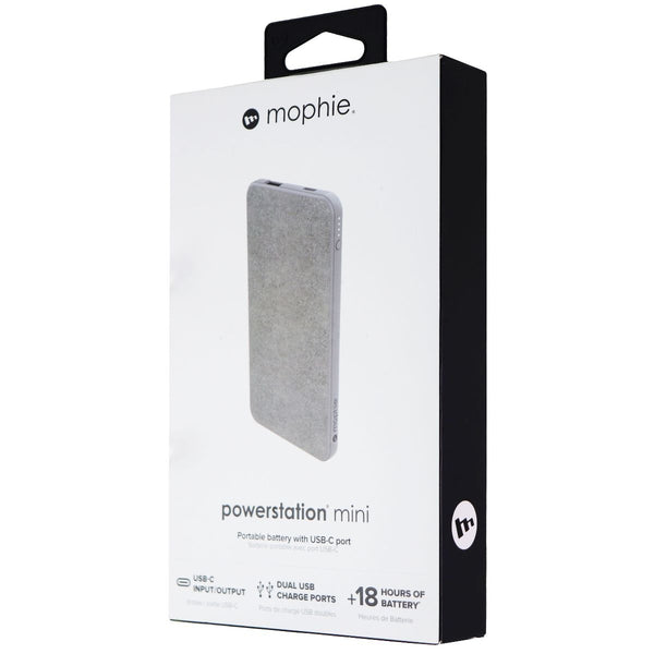 Mophie Powerstation Mini 5,000 mAh Battery with USB-C & USB-A Ports - Gray - Mophie - Simple Cell Shop, Free shipping from Maryland!