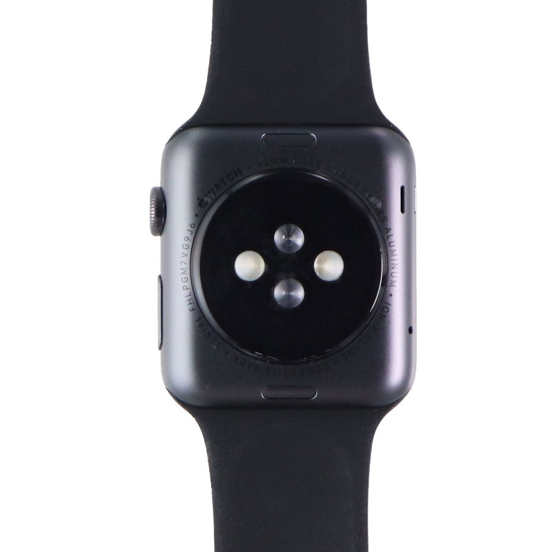 DEMO Apple Watch Sport 1st Gen Smartwatch (42mm, A1554) - Space Gray/Black Band - Apple - Simple Cell Shop, Free shipping from Maryland!