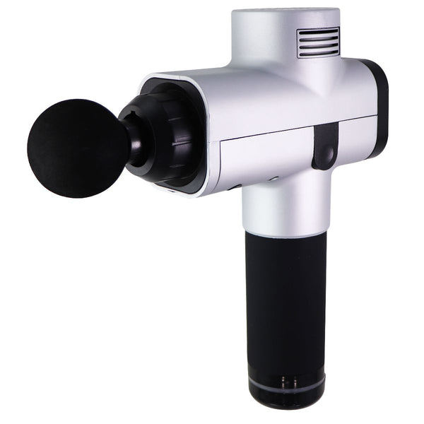Massage Percussion Therapy Gun with 4 Attachments - Silver - Unbranded - Simple Cell Shop, Free shipping from Maryland!