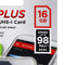 SanDisk Ultra Plus microSDHC UHS-I Class 10 Card with Adapter - 16GB / (98MB/s) - SanDisk - Simple Cell Shop, Free shipping from Maryland!