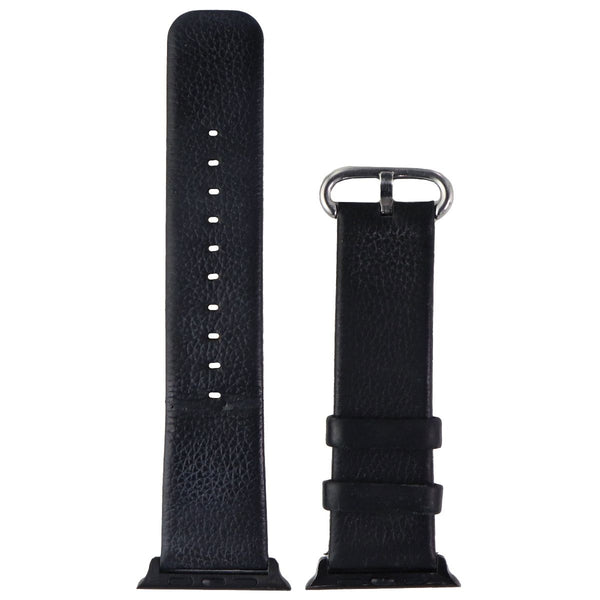 Fullmosa 44mm Leather Band for Apple Watch 44 & 42mm Any Series - Black - Fullmosa - Simple Cell Shop, Free shipping from Maryland!