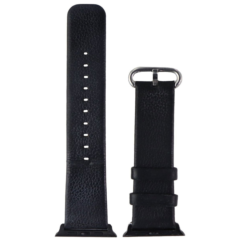 Fullmosa 44mm Leather Band for Apple Watch 44 & 42mm Any Series - Black - Fullmosa - Simple Cell Shop, Free shipping from Maryland!