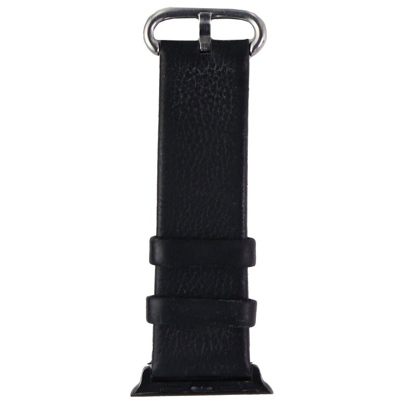 Fullmosa 44mm Leather Band for Apple Watch 44 & 42mm Any Series - Black - Fullmosa - Simple Cell Shop, Free shipping from Maryland!