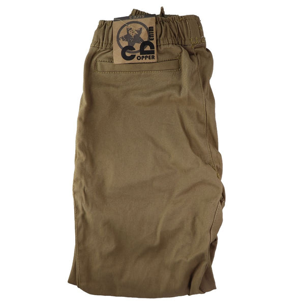 Copper Denim Rugged Pants - Brown / Kids Size Small (32-inch Total Length) - opper Denim - Simple Cell Shop, Free shipping from Maryland!