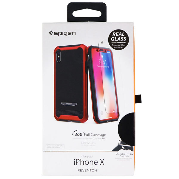 Spigen Revention Case for Apple iPhone XS / iPhone X - Metallic Red - Spigen - Simple Cell Shop, Free shipping from Maryland!