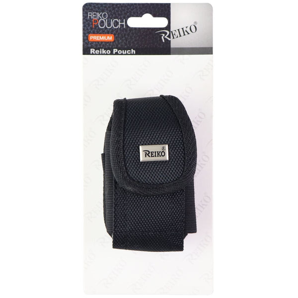 Reiko Premium Rugged Pouch Clip Case for Small Devices - Black - Reiko - Simple Cell Shop, Free shipping from Maryland!