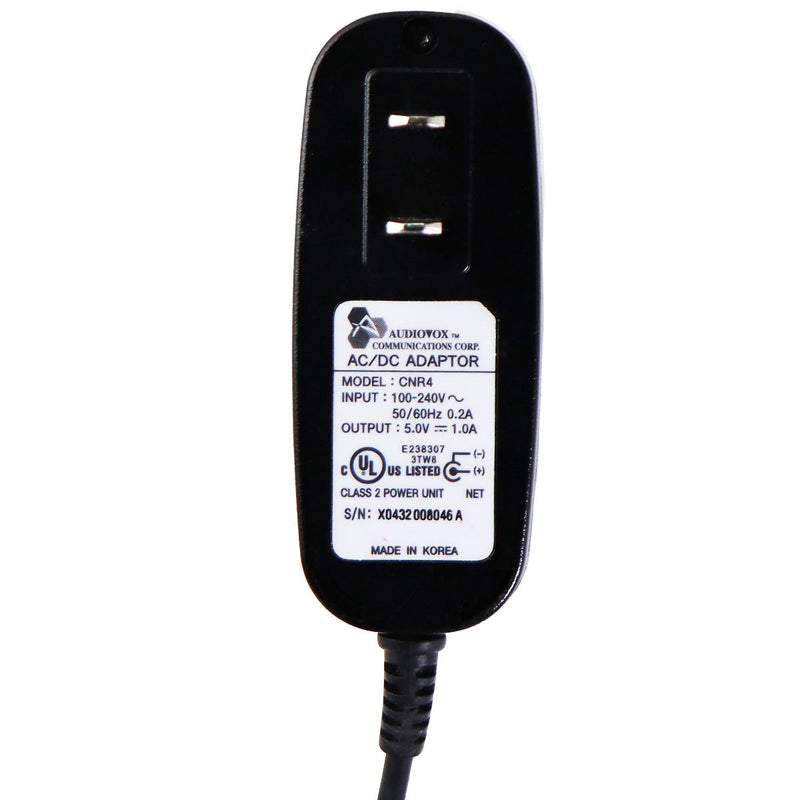 Audiovox (5V/1A) Wall Charger Power Supply Adapter - Black (CNR4) - Audiovox - Simple Cell Shop, Free shipping from Maryland!