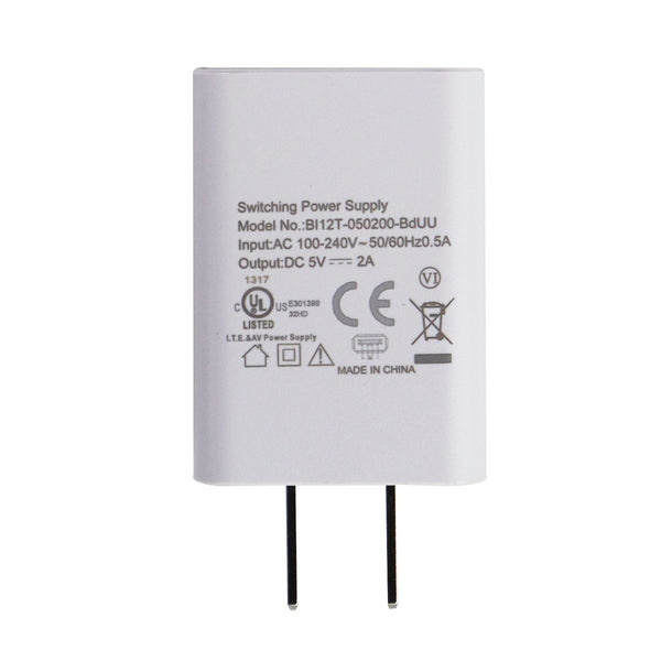 Cme Single USB 5V/2A Switching Power Supply - White (BI12T-050200-BDUU) - Cme - Simple Cell Shop, Free shipping from Maryland!