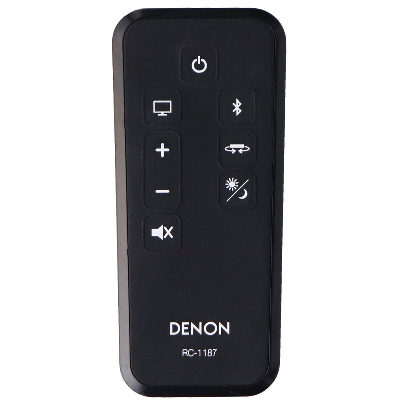 Denon Remote Control (RC-1187) for Select Denon Sound Bars - Black