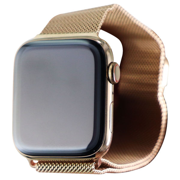 Apple Watch Series 4 (A1976) GPS + LTE - 44mm Gold Stainless Steel/Gold Milanese - Apple - Simple Cell Shop, Free shipping from Maryland!