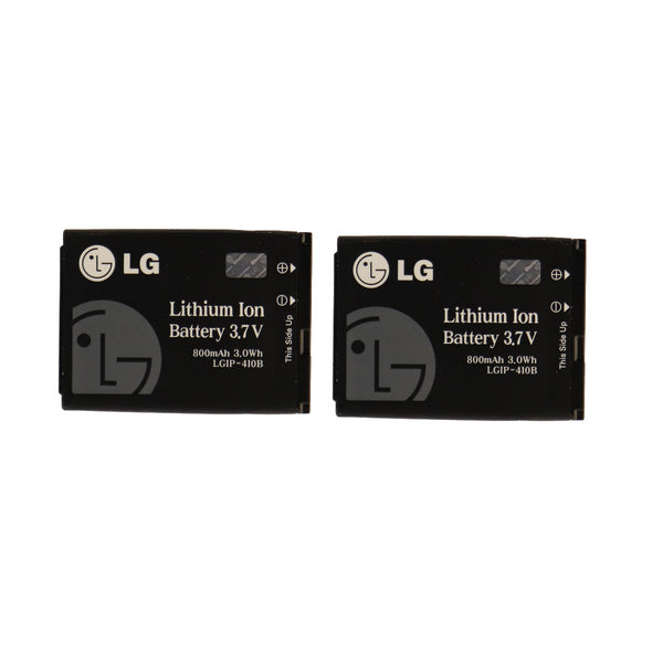 KIT 2x LG LGIP-410B 800mAh Replacement Battery for LG Glance VX7100 - LG - Simple Cell Shop, Free shipping from Maryland!