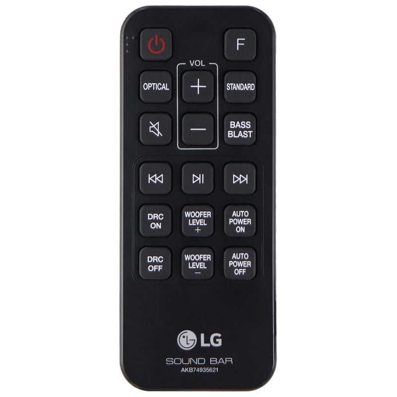 LG Sound Bar OEM Remote Control - Black (AKB74935621) - LG - Simple Cell Shop, Free shipping from Maryland!