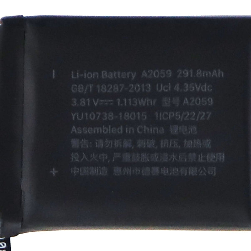 OEM Repair Part - Battery for Apple Watch Series 4 - Model A2059 (291 mAh) - Apple - Simple Cell Shop, Free shipping from Maryland!