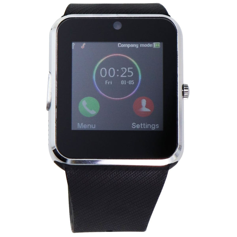 Amazqi Touch Screen Smart Watch (No Cellular) with Built-in Cam - Black/Silver - Amazqi - Simple Cell Shop, Free shipping from Maryland!
