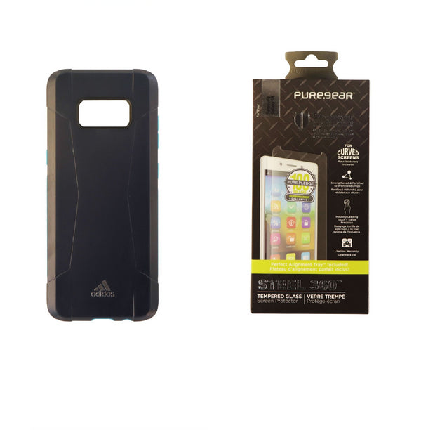 Adidas Solo Case with PureGear Glass Screen Protector for Samsung Galaxy S8 - Adidas - Simple Cell Shop, Free shipping from Maryland!