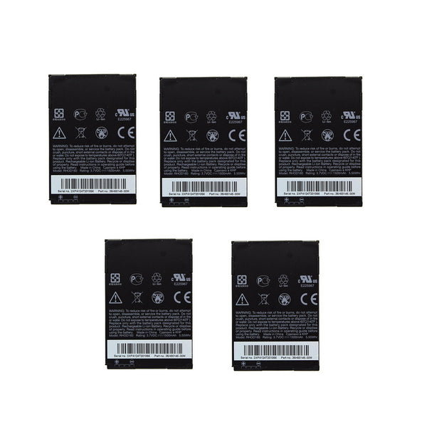 KIT 5x HTC Rechargeable 1,500mAh OEM Battery (RHOD160) for HTC EVO Shift 4G - HTC - Simple Cell Shop, Free shipping from Maryland!
