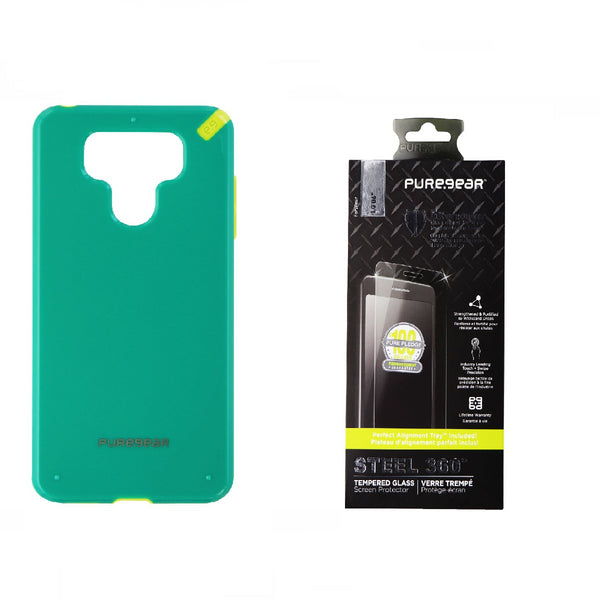 PureGear Green Slim Shell Case + Steel 360 Screen Protector KIT for LG G6 - PureGear - Simple Cell Shop, Free shipping from Maryland!