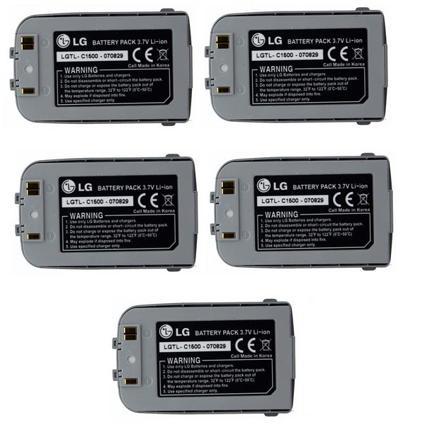 KIT 5x LG LGTL-C1500 Replacement Battery for LG C1500 - LG - Simple Cell Shop, Free shipping from Maryland!