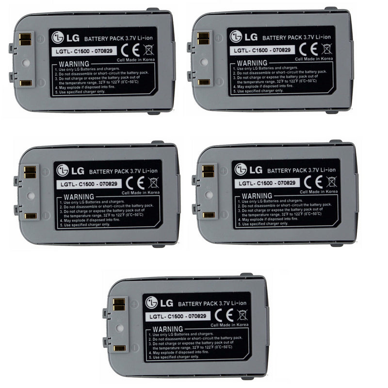 KIT 5x LG LGTL-C1500 Replacement Battery for LG C1500 - LG - Simple Cell Shop, Free shipping from Maryland!