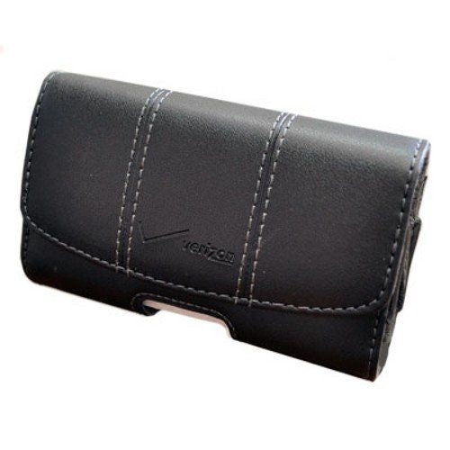 Verizon Universal Leather Pouch with Rotating Clip - Black (UNIPDASDPCH3) - Verizon - Simple Cell Shop, Free shipping from Maryland!