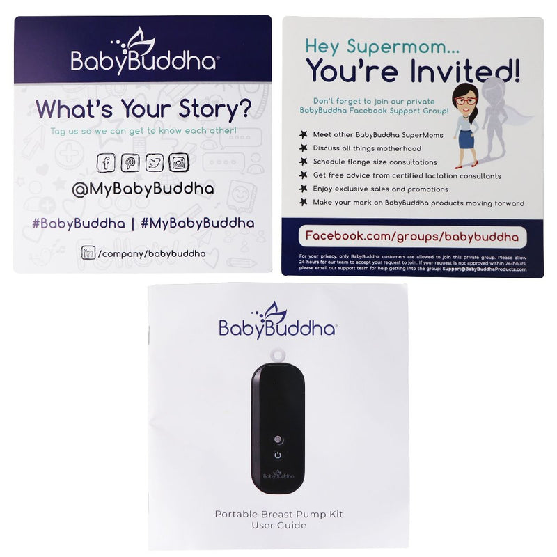 BabyBuddha Portable and Compact Breast Pump Kit - BabyBuddha - Simple Cell Shop, Free shipping from Maryland!