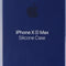 Apple Silicone Soft Case for iPhone Xs Max - Blue Horizon (MTFE2ZM/A) - Apple - Simple Cell Shop, Free shipping from Maryland!