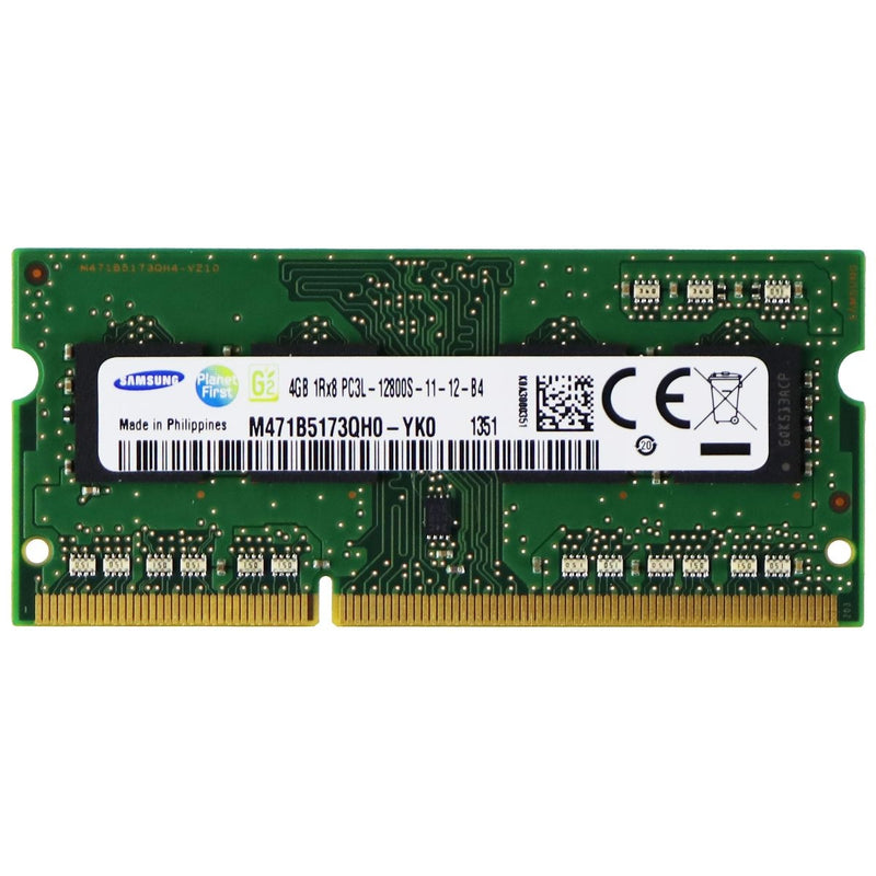 Samsung (4GB) DDR3 RAM PC3L-12800S (1Rx8) SO-DIMM 1600MHz (M471B5173QH0-YK0) - Samsung - Simple Cell Shop, Free shipping from Maryland!
