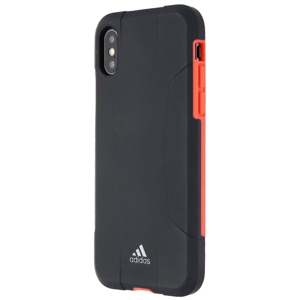 Adidas Solo Series Hybrid Hard Case for Apple iPhone XS and X - Matte Black/Red - Adidas - Simple Cell Shop, Free shipping from Maryland!