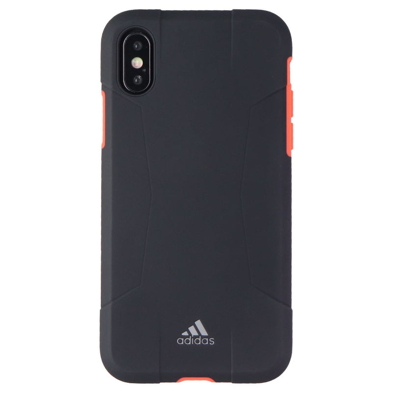 Adidas Solo Series Hybrid Hard Case for Apple iPhone XS and X - Matte Black/Red - Adidas - Simple Cell Shop, Free shipping from Maryland!