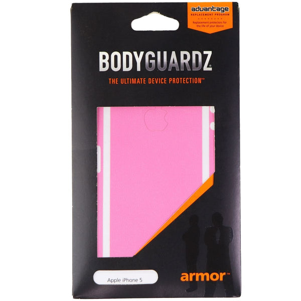 BodyGuardz Armor Screen Protector Skin for iPhone 5s / 5 / 5 SE (1st Gen) - Pink - BODYGUARDZ - Simple Cell Shop, Free shipping from Maryland!
