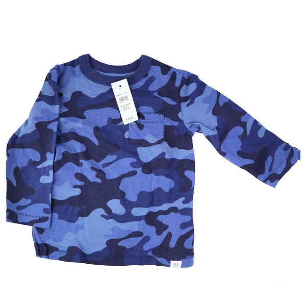 Baby GAP - Soft Long Sleeve Shirt & Pants (12-18 Months / 22-27lbs) - Blue Camo - GAP - Simple Cell Shop, Free shipping from Maryland!