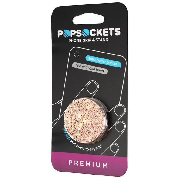 PopSockets Collapsible Grip & Stand for Phones and Tablets - Sparkle Rose - PopSockets - Simple Cell Shop, Free shipping from Maryland!