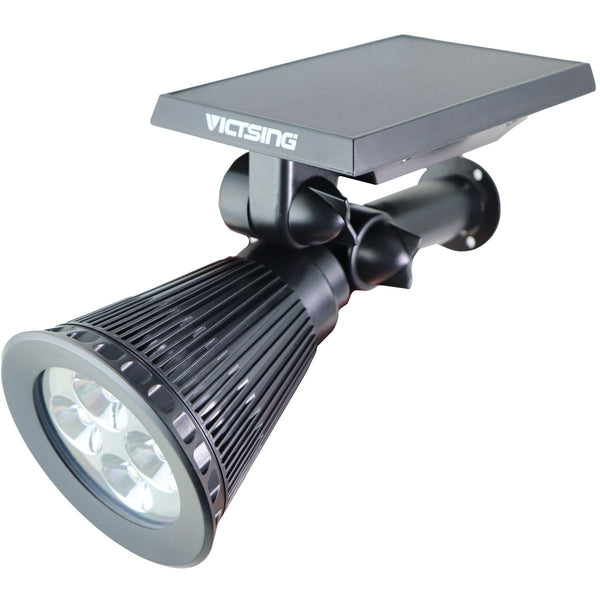 VicTsing Solar Powered LED Light with Yard Spike - Yellow Light - Black - Victsing - Simple Cell Shop, Free shipping from Maryland!