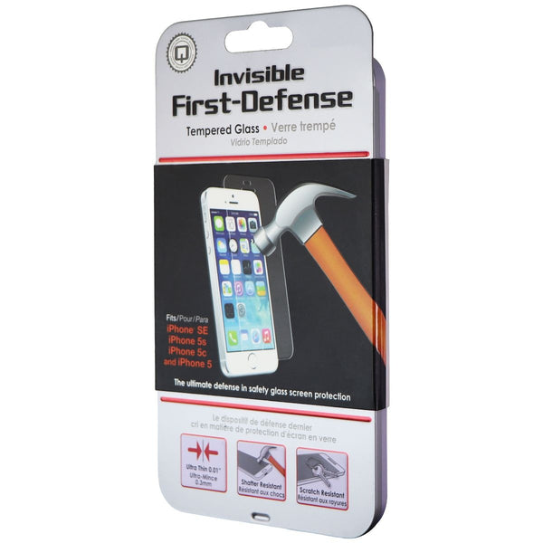 Qmadix Invisible First-Defense Tempered Glass for iPhone 5/5s/5C/SE (1st Gen) - Qmadix - Simple Cell Shop, Free shipping from Maryland!