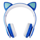 Woice Panda LED Flashing Wireless Bluetooth Headphones for Kids - Blue - Woice - Simple Cell Shop, Free shipping from Maryland!
