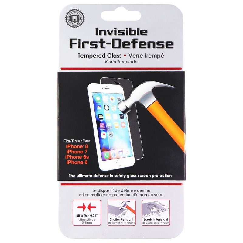 Qmadix Invisible First-Defense 9H Tempered Glass for iPhone 8 / 7 / 6s / 6 - Qmadix - Simple Cell Shop, Free shipping from Maryland!