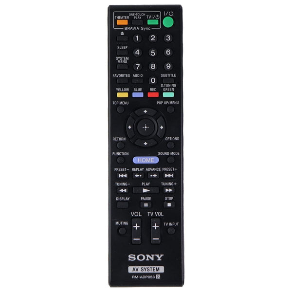 Sony Remote Control (RM-ADP053) for Sony AV Systems - Black - Sony - Simple Cell Shop, Free shipping from Maryland!