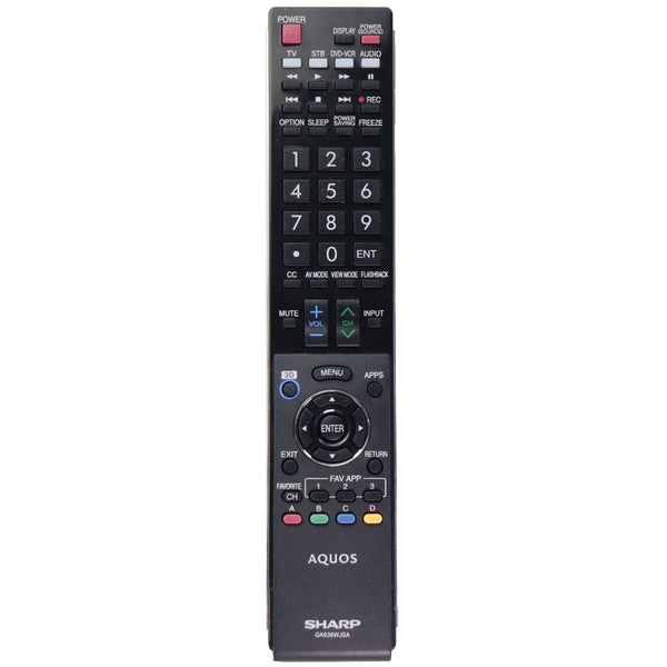 Sharp Aquos Replacement OEM Remote Control - Black (GA936WJSA) - SHARP - Simple Cell Shop, Free shipping from Maryland!