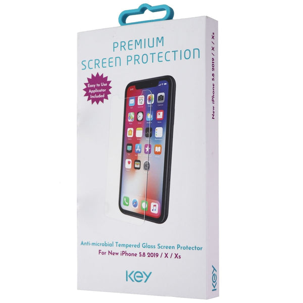Key Premium  Tempered Glass Screen Protector for Apple iPhone Xs/X - Key - Simple Cell Shop, Free shipping from Maryland!