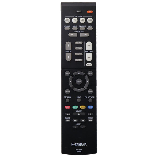 Yamaha Remote (RAV533 / ZP35490) for Select Yamaha Home Theater Devices - Black - Yamaha - Simple Cell Shop, Free shipping from Maryland!