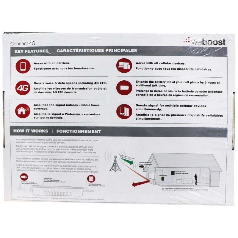 weBoost Connect 4G Cellular Signal Booster for All Carriers (470103F) - WeBoost - Simple Cell Shop, Free shipping from Maryland!