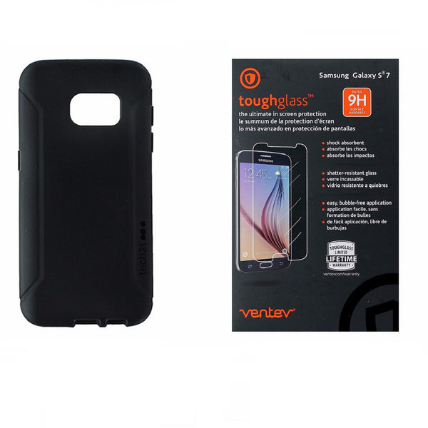 Tech21 Evo Tactical Black Case + Ventev Screen Protector for Samsung Galaxy S7 - Tech21 - Simple Cell Shop, Free shipping from Maryland!