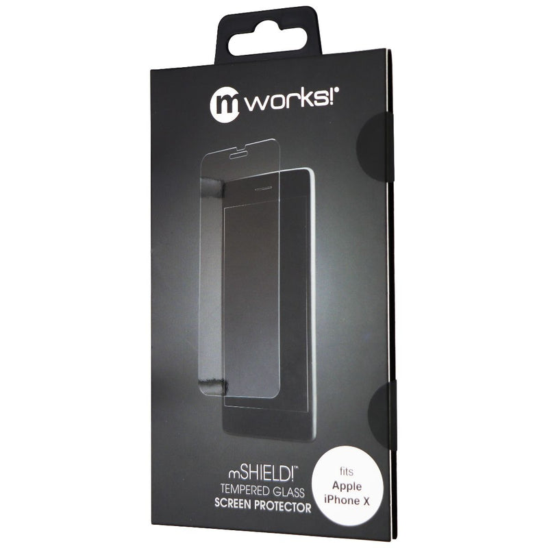 mWorks mShield Tempered Glass Screen Protector for iPhone Xs/X - Clear - mWorks! - Simple Cell Shop, Free shipping from Maryland!
