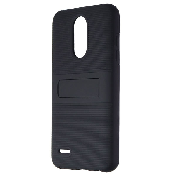 QuikCell KickBack Dual Layer Case for LG Tribute Empire / Aristo 3 & 2 - Black - Quikcell - Simple Cell Shop, Free shipping from Maryland!
