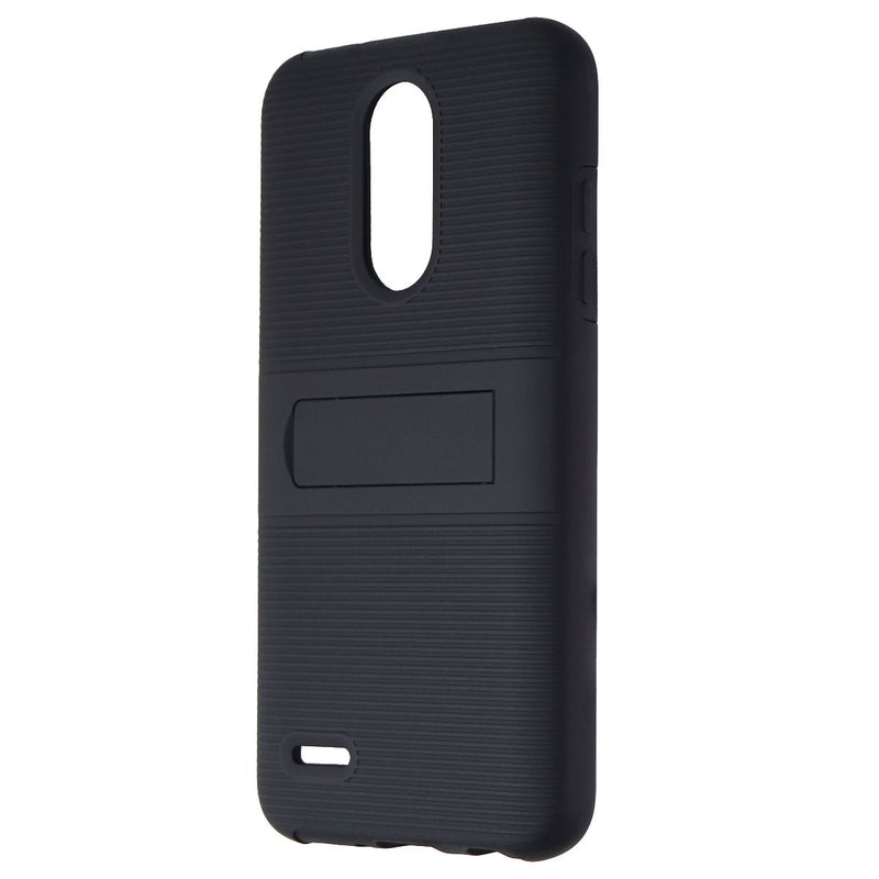 QuikCell KickBack Dual Layer Case for LG Tribute Empire / Aristo 3 & 2 - Black - Quikcell - Simple Cell Shop, Free shipping from Maryland!