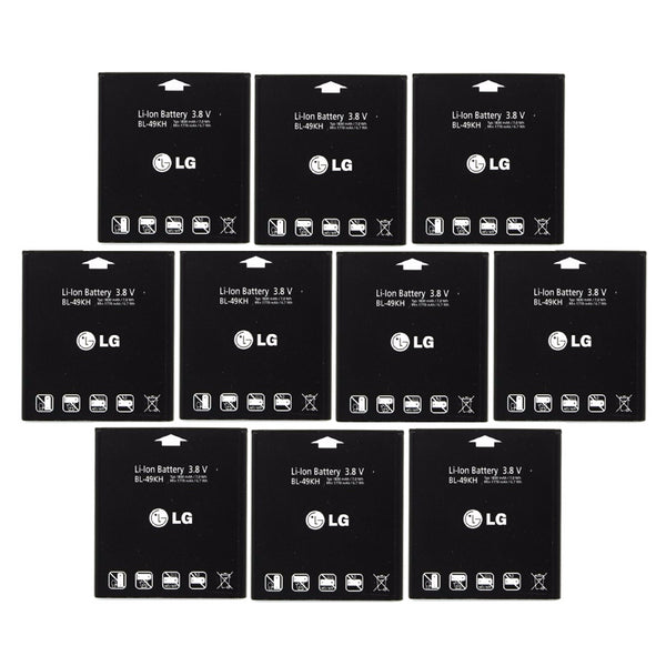 KIT 10x LG BL-49KH 1830 mAh Replacement Battery for LG Optimus - LG - Simple Cell Shop, Free shipping from Maryland!