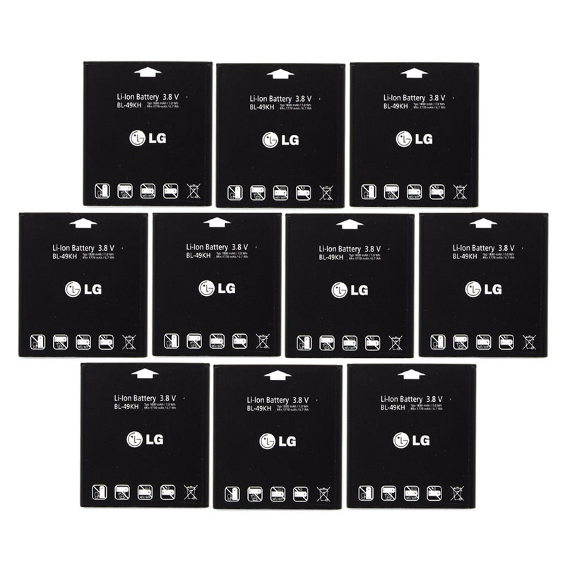 KIT 10x LG BL-49KH 1830 mAh Replacement Battery for LG Optimus - LG - Simple Cell Shop, Free shipping from Maryland!